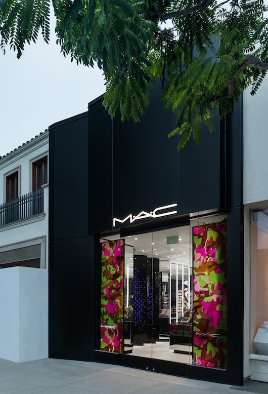 MAC Beverly Hills On Beverly is MAC Fashion Centric Store