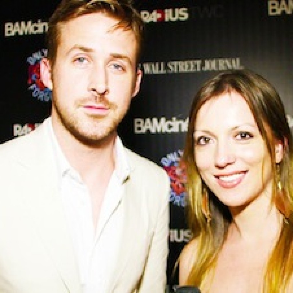 Julia Melim and Ryan Gosling on the Red Carpet Hollywood TV