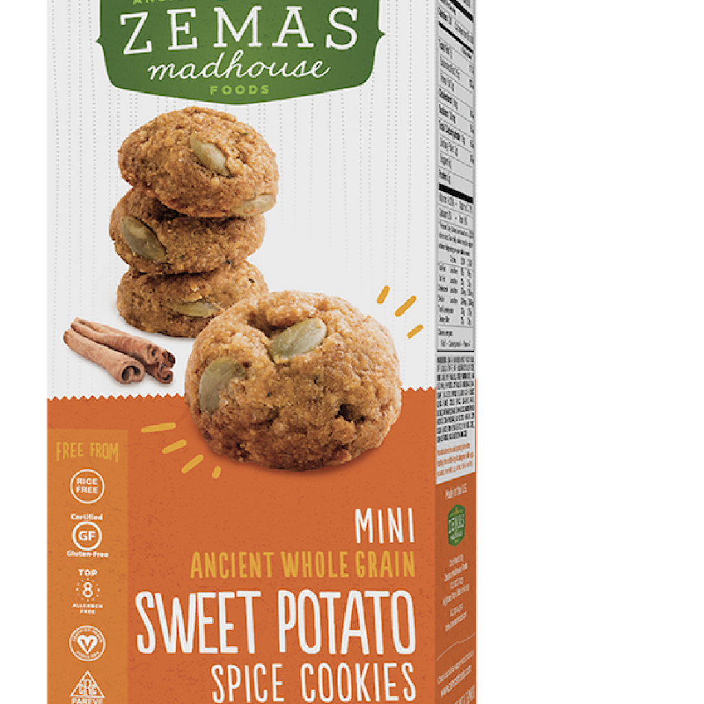 Whole Grain Sweet Potato Spice Cookies Gluten Free Zemas Madhouse